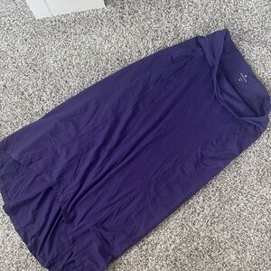 Athleta Deep Purple Maxi Pull-On Skirt